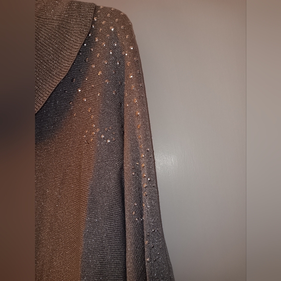 ⭐️Ruby Rd Sparkling Sweater with Rhinestones - Picture 2 of 4